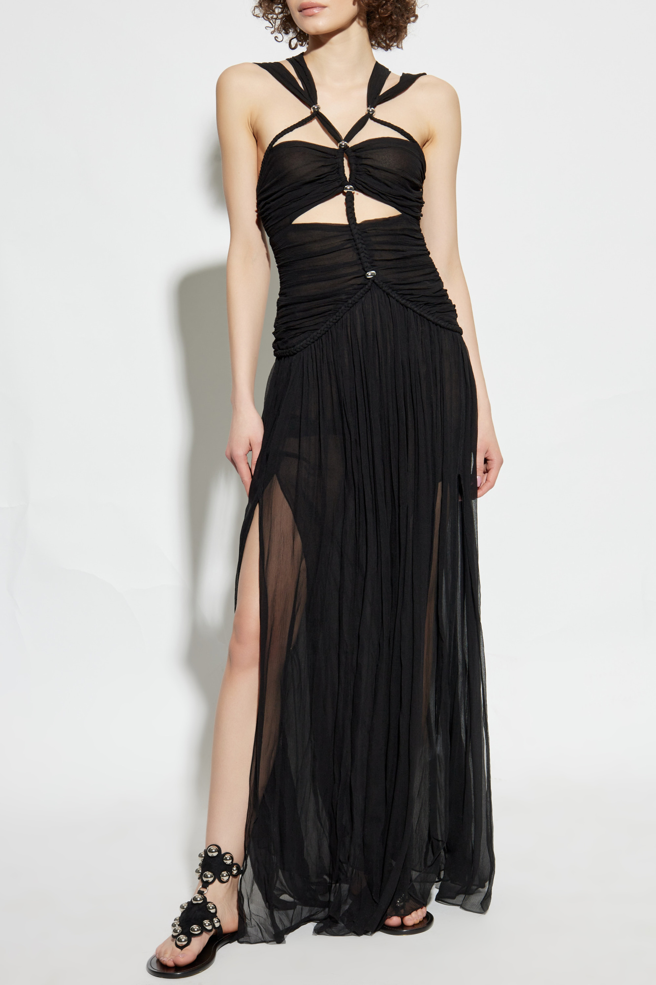 ワンピース ISABEL MARANT Woman Dress Black RO0607FAB3K01I 01BK 25PRO0747FA-C1L15E-01BK-A.jpg?
